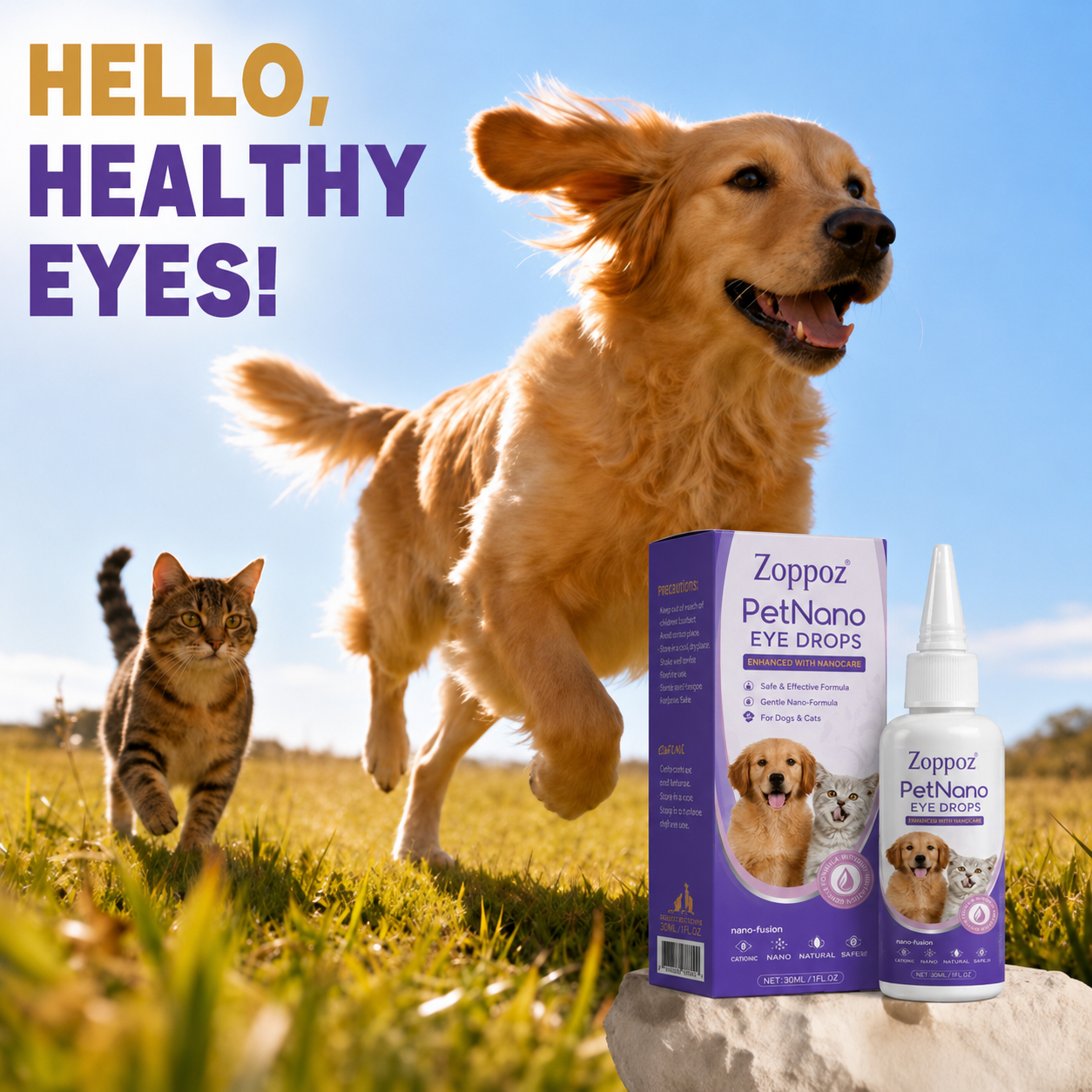 🔥Ends Today! Max Discount | Zoppoz® PetNano Eye Drops