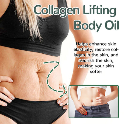 Zoppoz® Collagen Lifting Body Oil — Firms and refines sagging skin by 98% in 24 hours